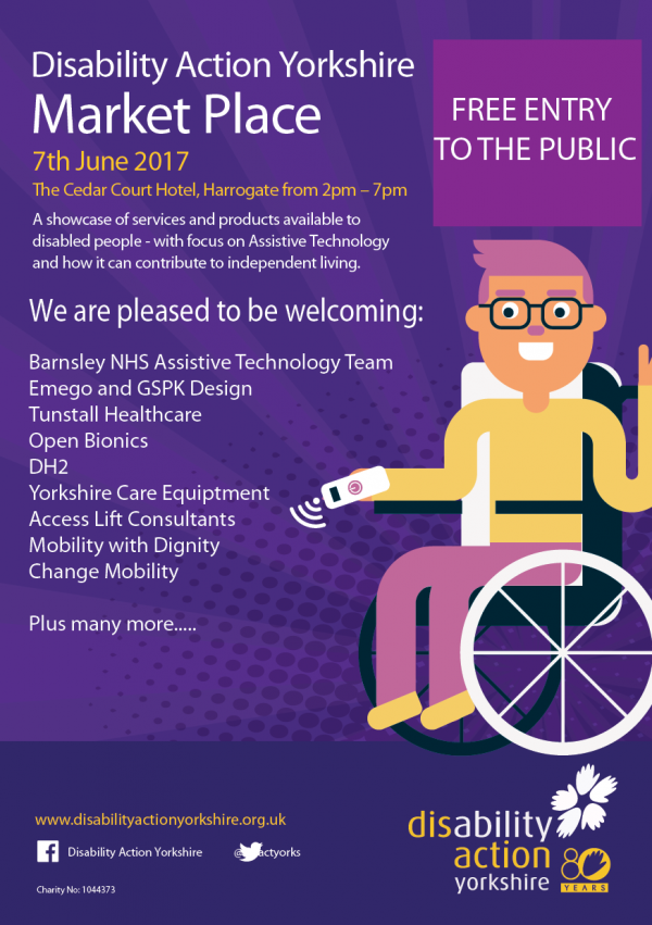 Disability Action Yorkshire Poster